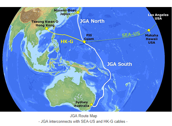 Converge Network Digest Japan Guam Australia Cable Promises Design Capacity Of 36 Tbps