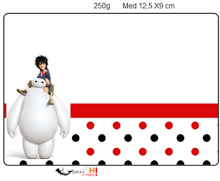 Big Hero 6: Etiquetas Candy Bar para Imprimir Gratis. Etiquetas de Big Hero 6 para imprimir gratis.