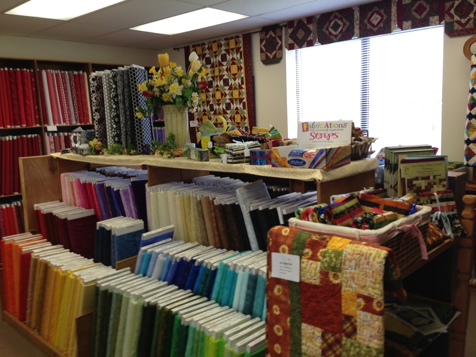 The Whole Quilt & Caboodle Projects and Indiana Shops (So far)