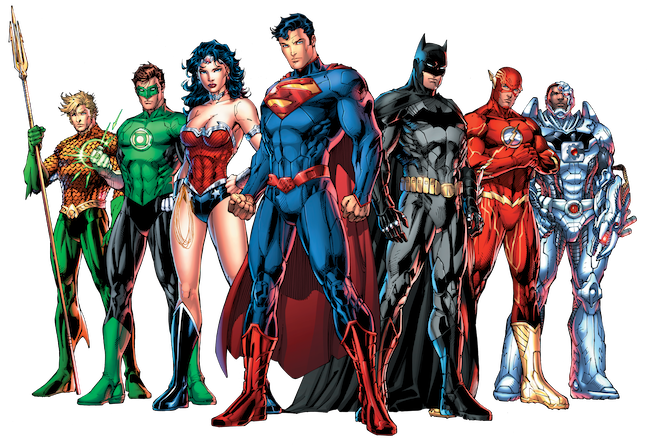 Justice League Retro Clipart Oh My Fiesta For Geeks