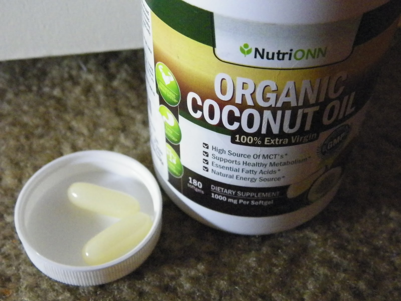 mygreatfinds NutriONN Organic Coconut Oil Capsules Review