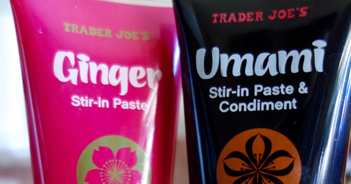 Trader Joe's Umami and Ginger Paste