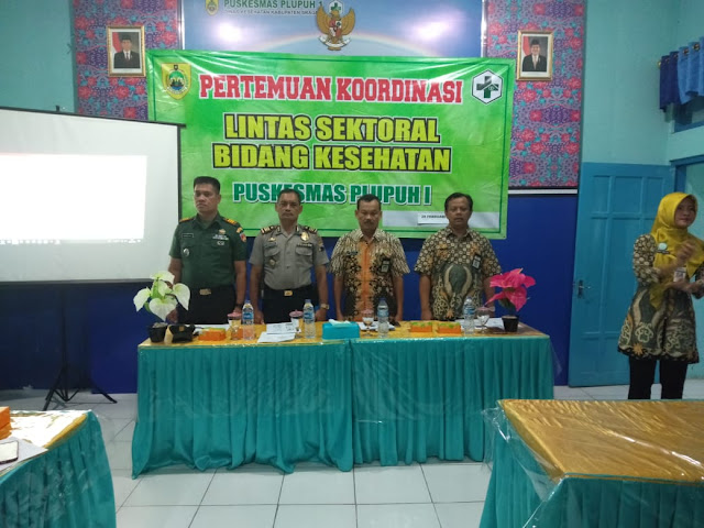 Danramil Plupuh Rakoor Lintas Sektoral Tentang Pelayanan Kesehatan Danramil Plupuh Rakoor Lintas Sektoral Tentang Pelayanan Kesehatan