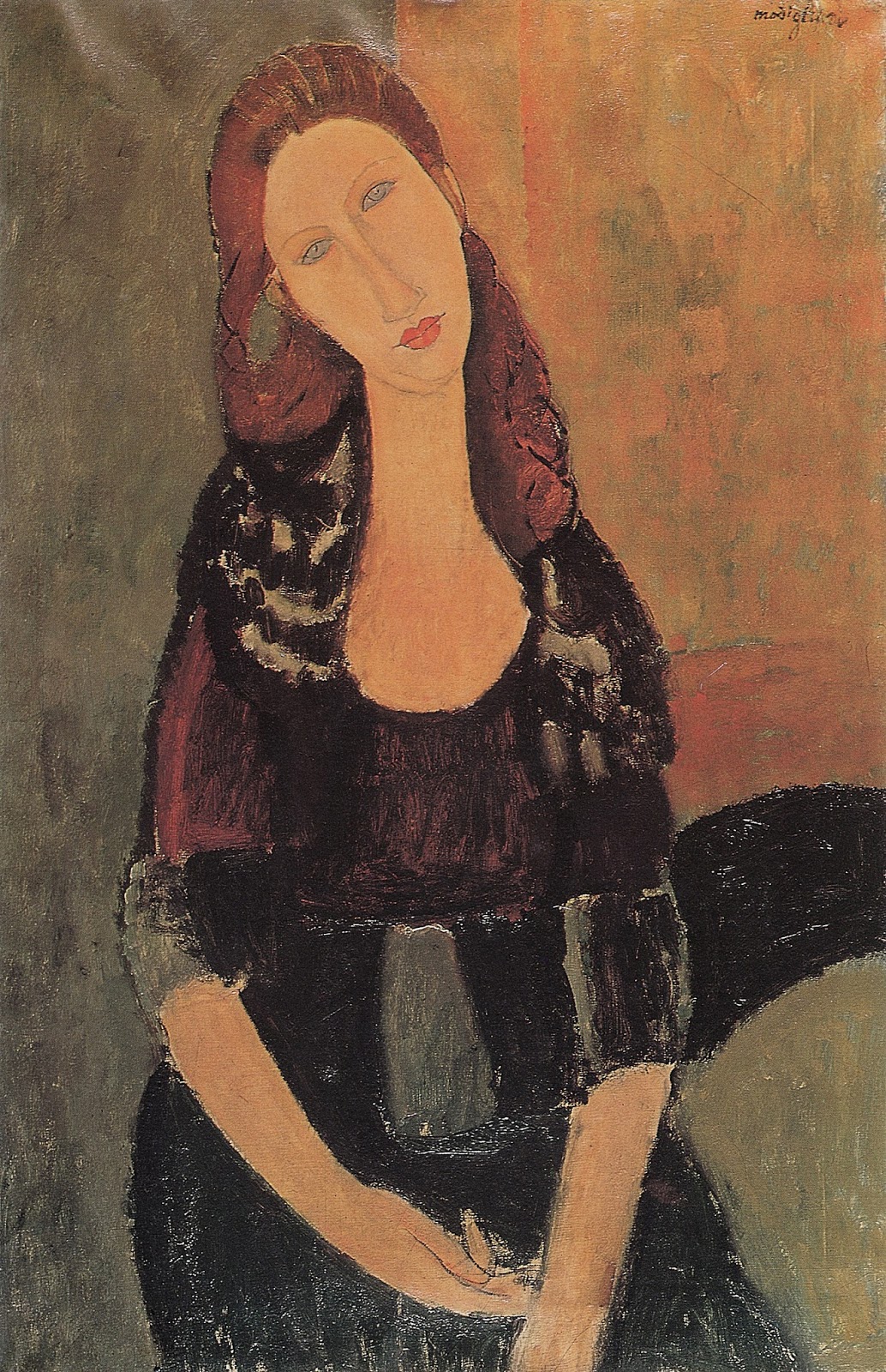 Enjoy some Damn Fine Art : Amedeo Modigliani. Portrait of Jeanne ...