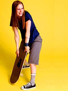 Bermuda skatista feminina Clearance