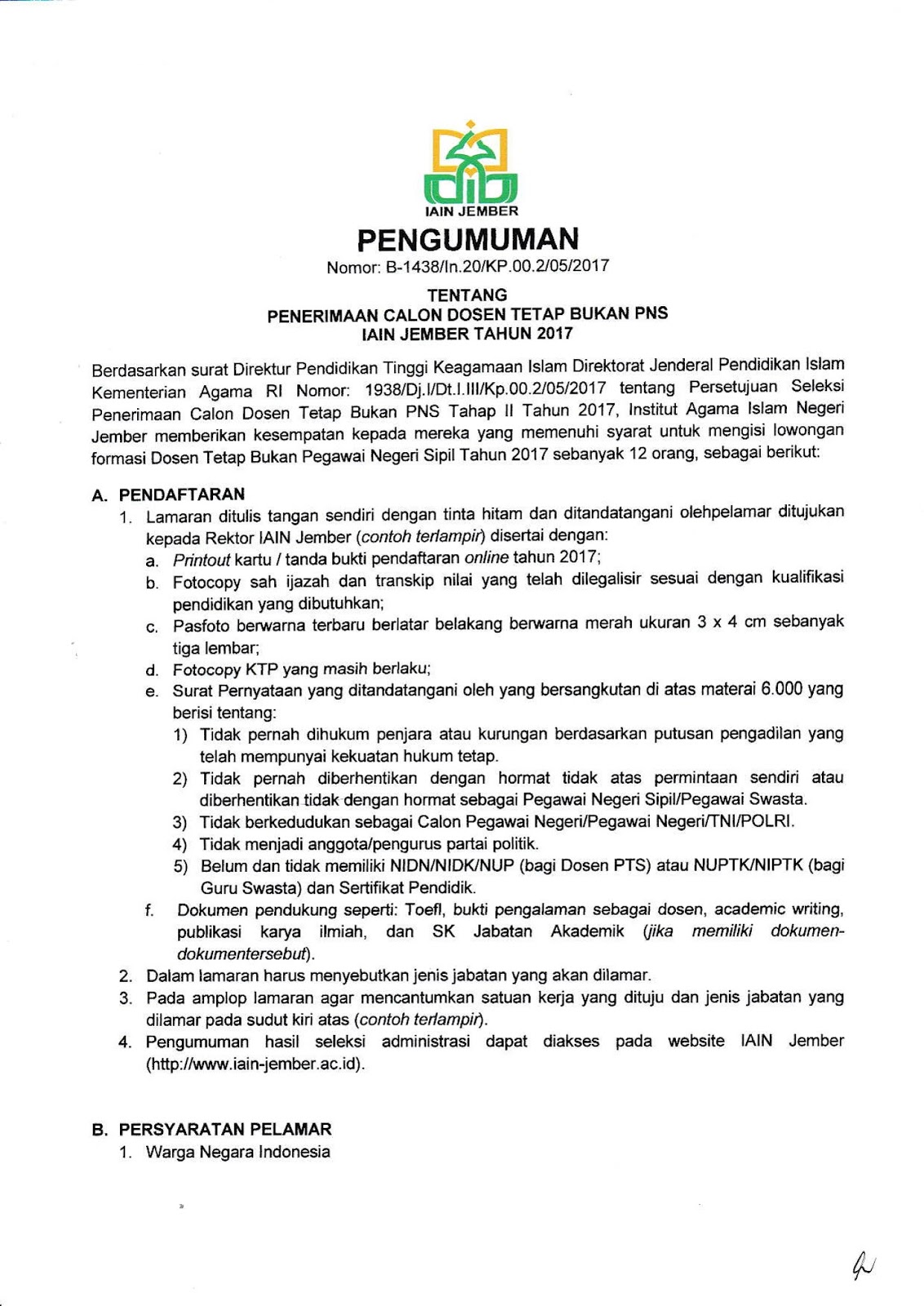 Contoh Cover Makalah Iain Jember Kumpulan Contoh Makalah Doc Lengkap