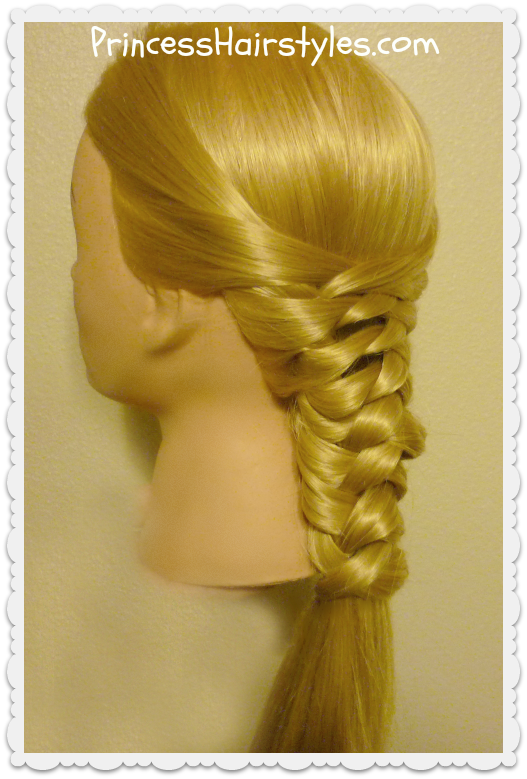 Zig Zag Woven Braid Tutorial Hairstyles For Girls Princess Hairstyles