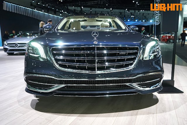This May Be Your Closest Visual Experience with the Super Luxury Sedan, 2018 Mercedes-Benz S 560 Maybach, here at 2017 @LAAutoShow #maybach
