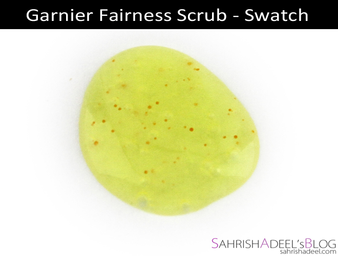 Garnier Gentle Exfoliating Scrub plus Face Wash - Review & Swatch