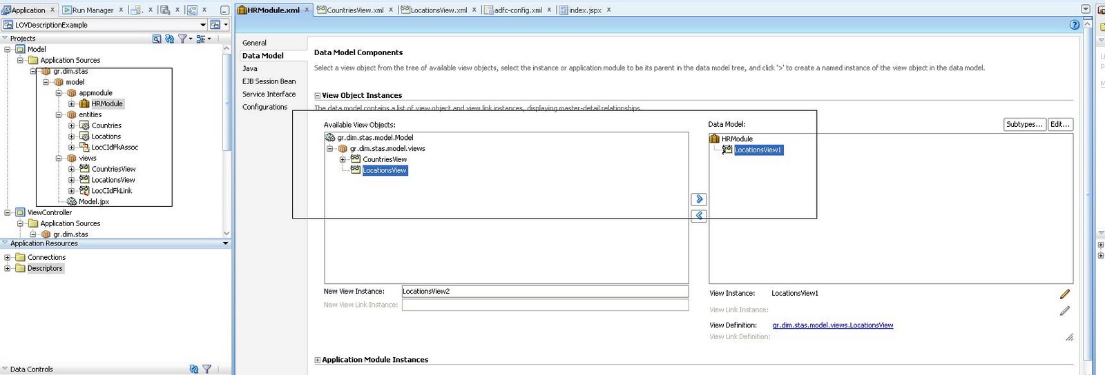 Born To DeBug: Create Description Attribute of an LOV Attribute. Using Reference Entities. ADF ...