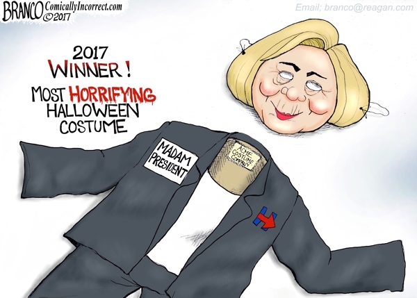 ARRA News Service: Hillary Clinton Wins Most Horrifying Costume Award!