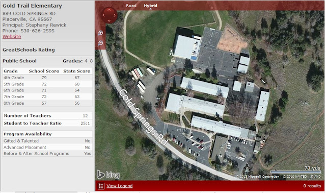 Placerville Real Estate: Homes Near Gold Trail Elementary School in