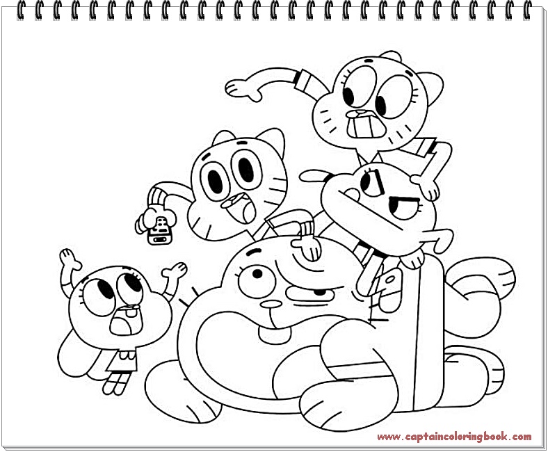Printable Coloring Gumball And Darwin Coloring Pages Coloring Book Printable Coloring Gumball And Darwin Coloring Pages Coloring Book