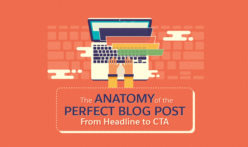 The Anatomy Of The Perfect Blog Post From Headline To CTA - #infographic