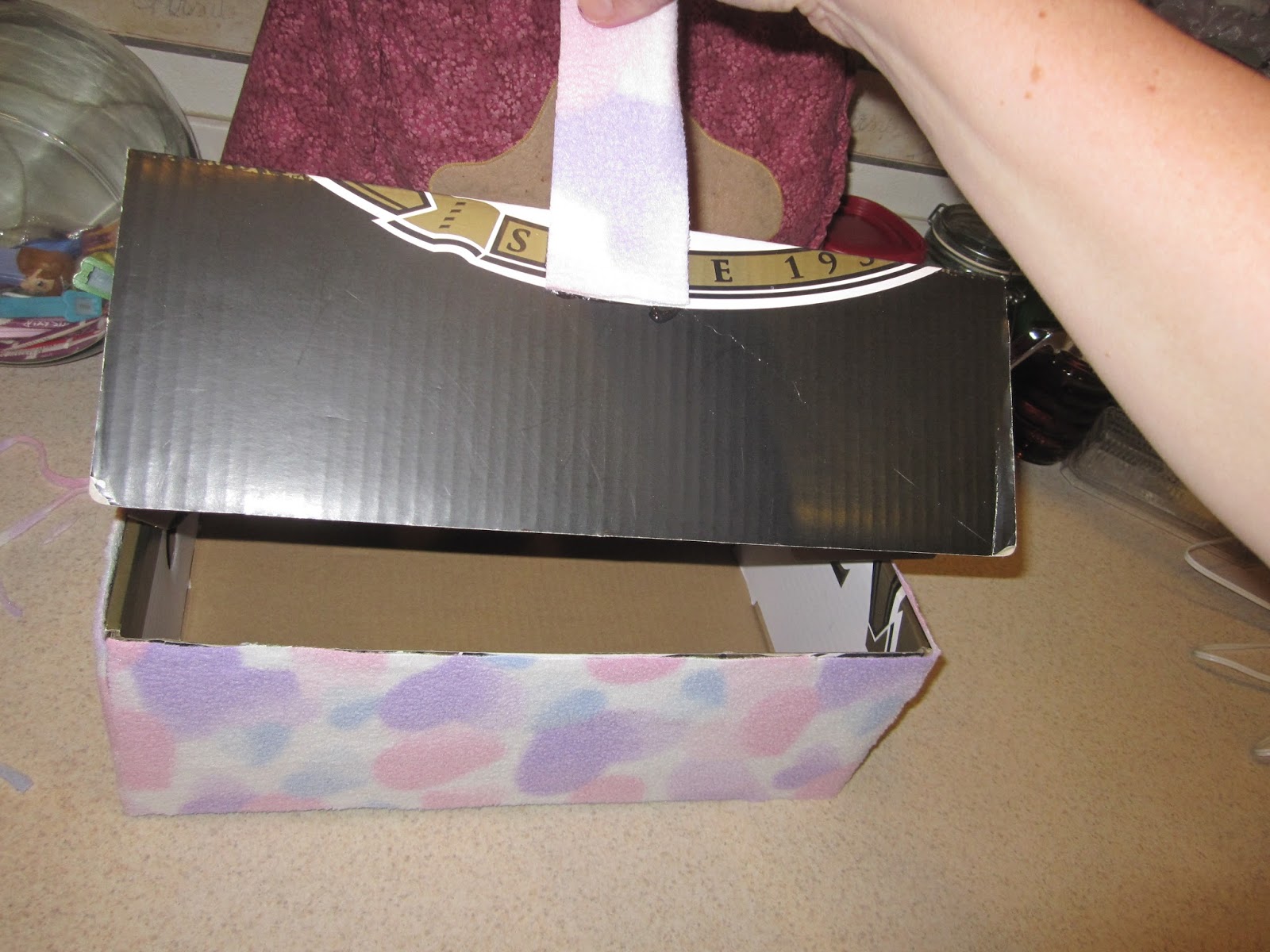 The Colors of my World How to make a Barbie bed out of a cardboard box!
