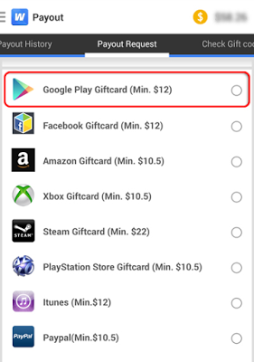 Pilih metode pembayaran ke giftcard Pilih metode pembayaran ke giftcard