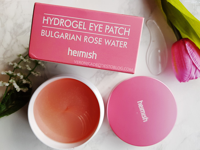 Review Heimish Bulgarian Rose Water Hydrogel Eye Patches A Bouquet