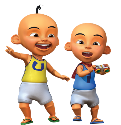 Clipart for u: Upin dan Ipin