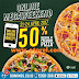 Promo Domino's Pizza Khusus Online MEGAWEEK Diskon 50% Premium Pizza Periode 21 - 24 April 2017