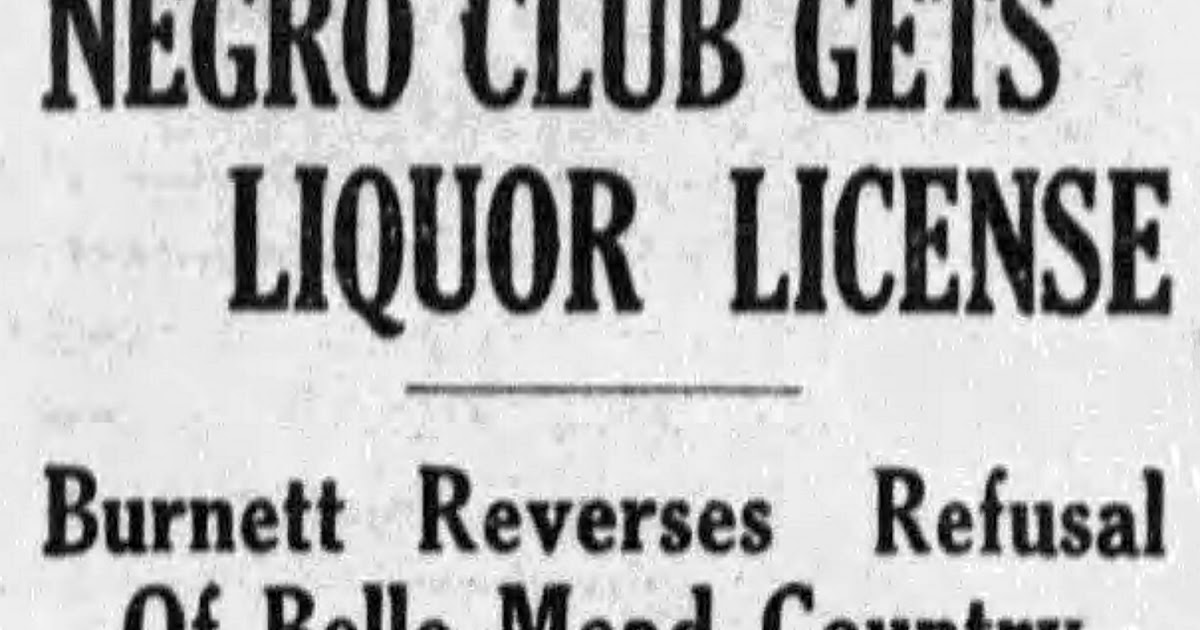 Gillette On Hillsborough Belle Mead Rest Country Club (1938 1942)