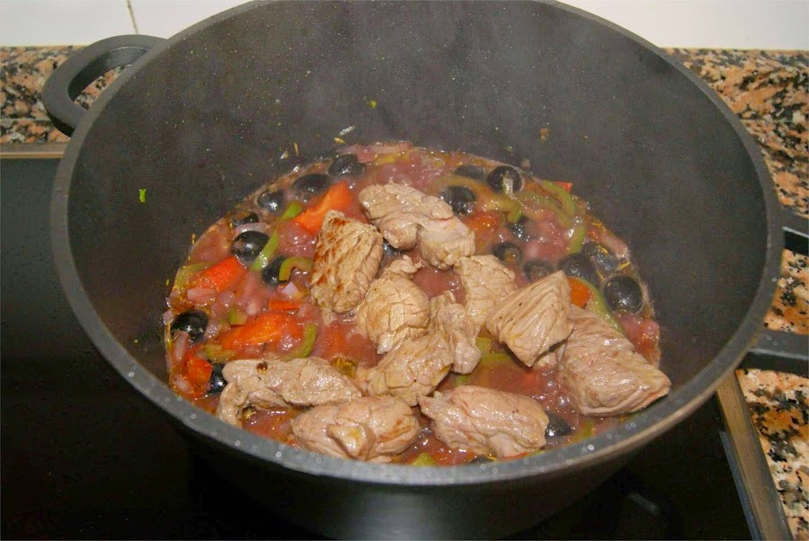 Ternera a la provenzal paso 4
