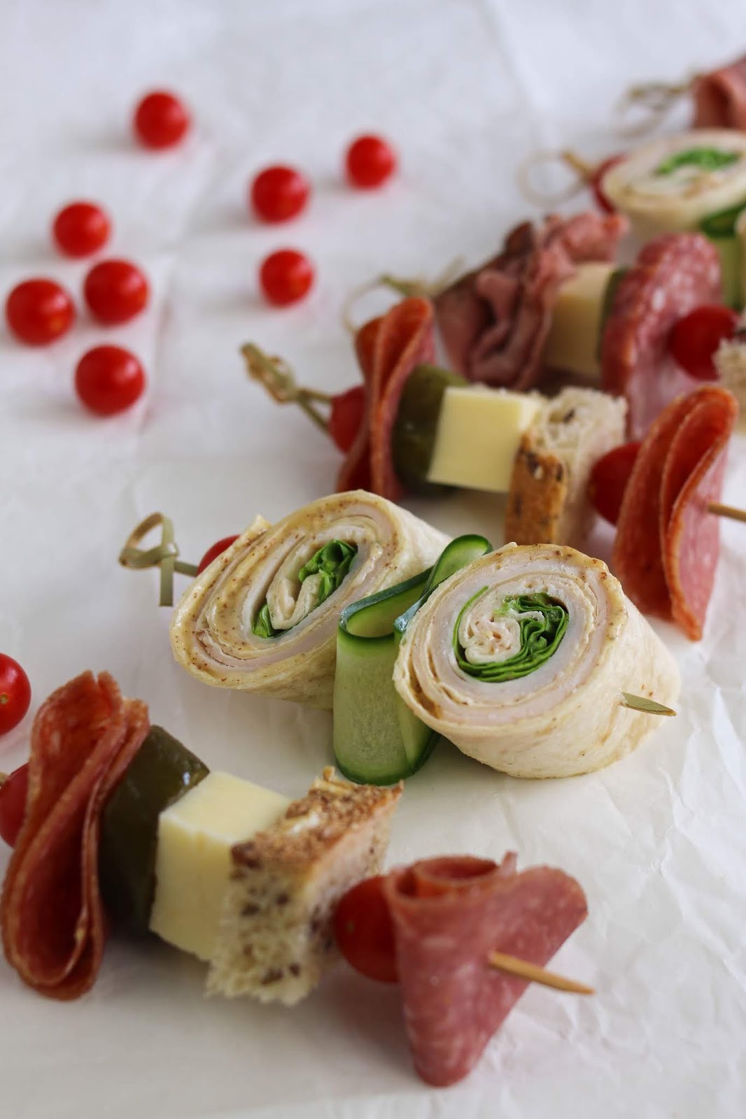 Ginger Rose Back To School Essential Sandwich Kabob Packed Lunch