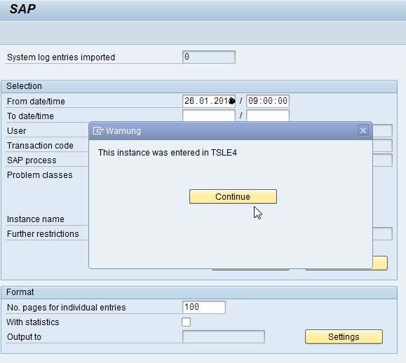 SAP Basis How to monitor SAP System logs