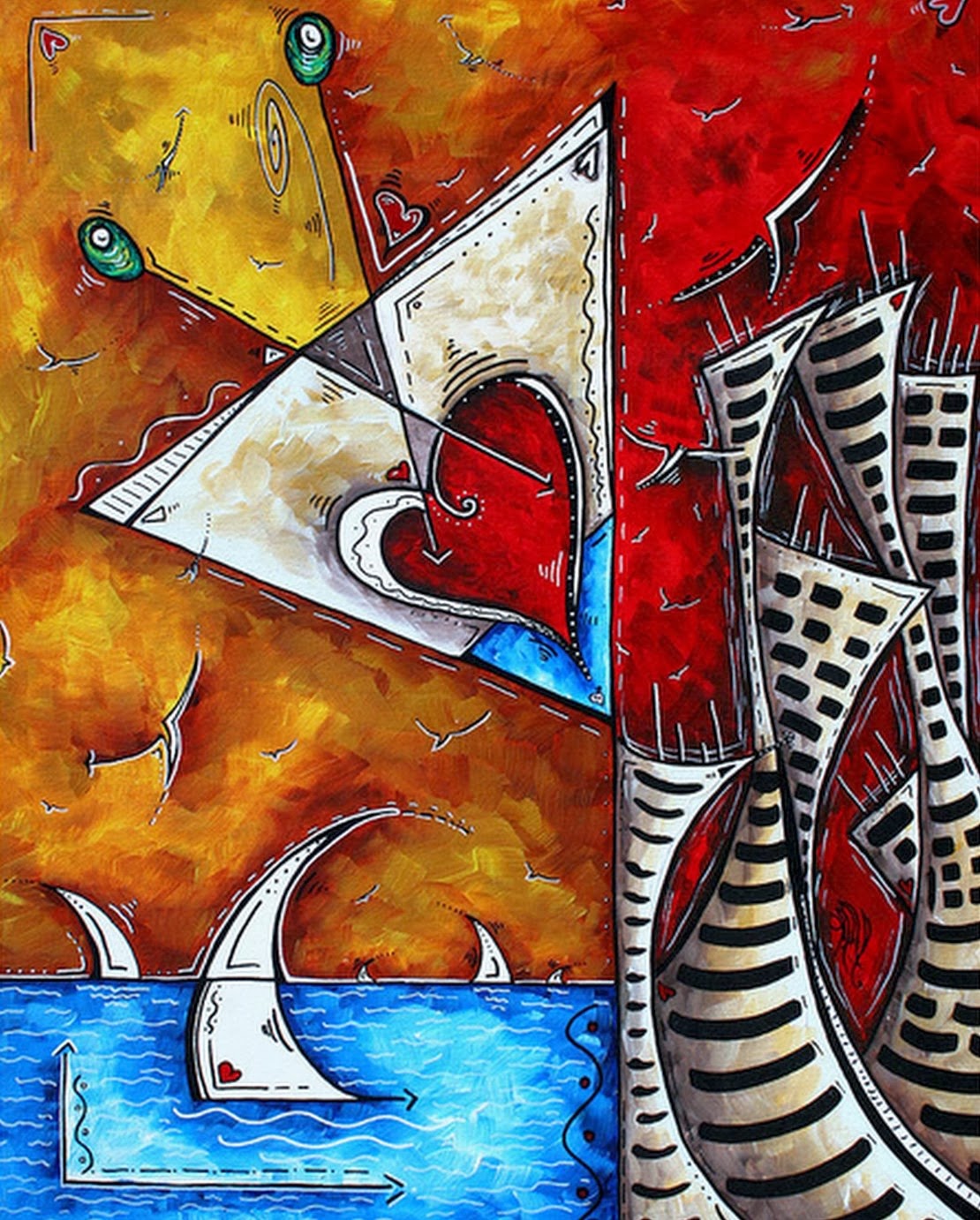 El arte es su máxima expresión : Cuadros Abstractos Decoración