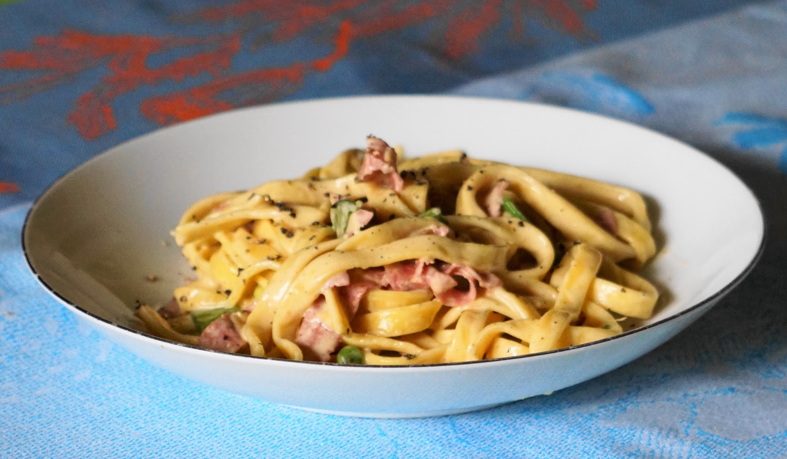 My Kitchen Coop Pasta Salami With Orange Cognac Sauce