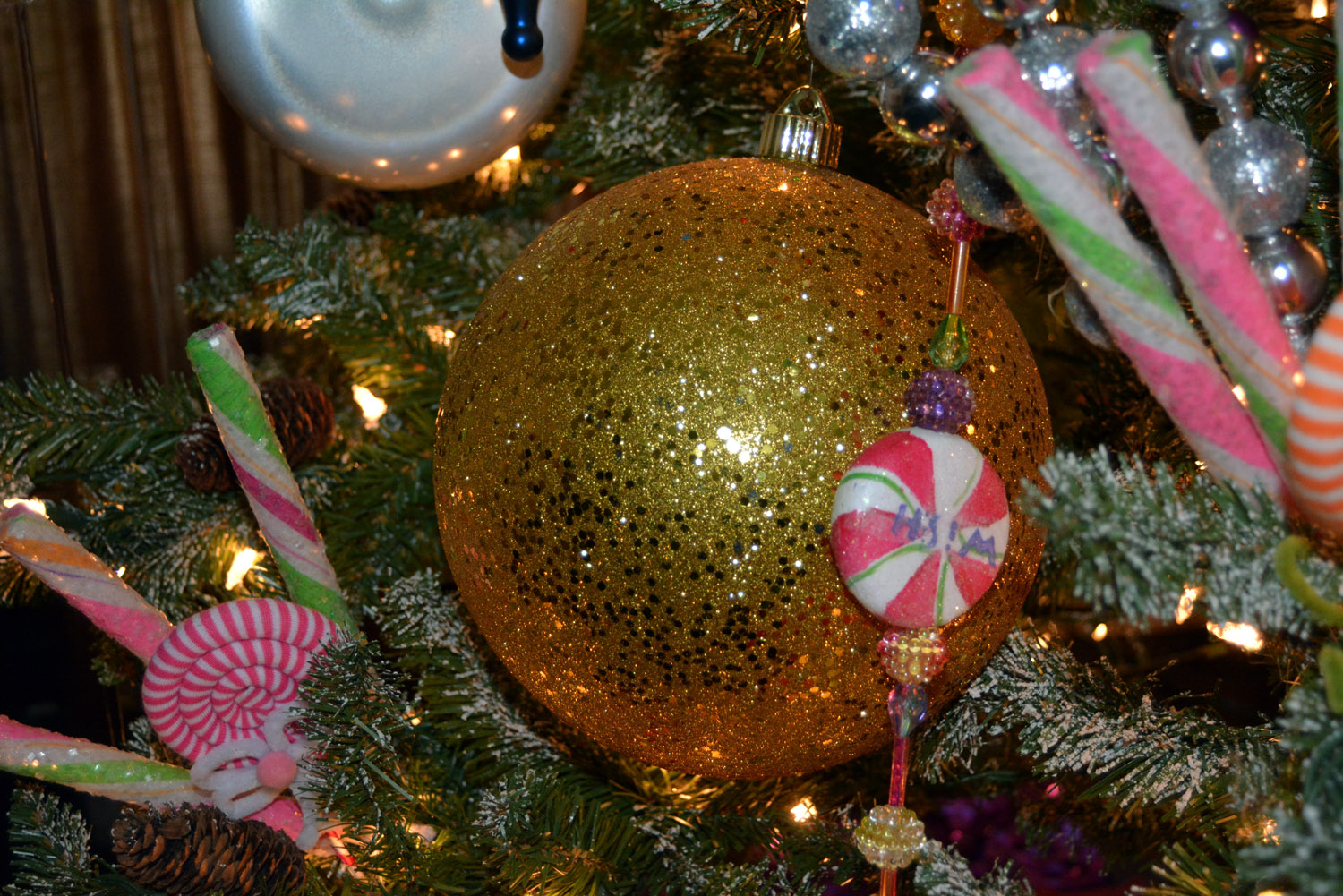 Candyland Christmas Tree Decor