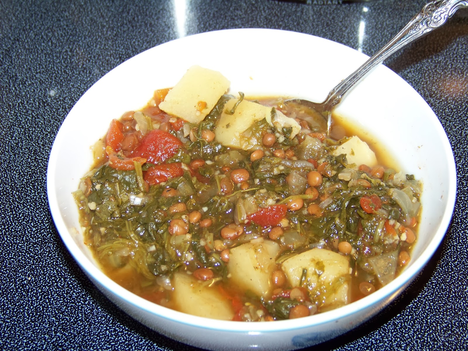 Pink-Vegan: Lentil Vegetable Stew (DF, GF)