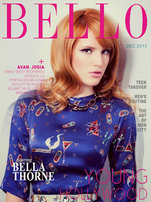 Bella Thorne Bello Magazine Cover December 2013 Photoshoot