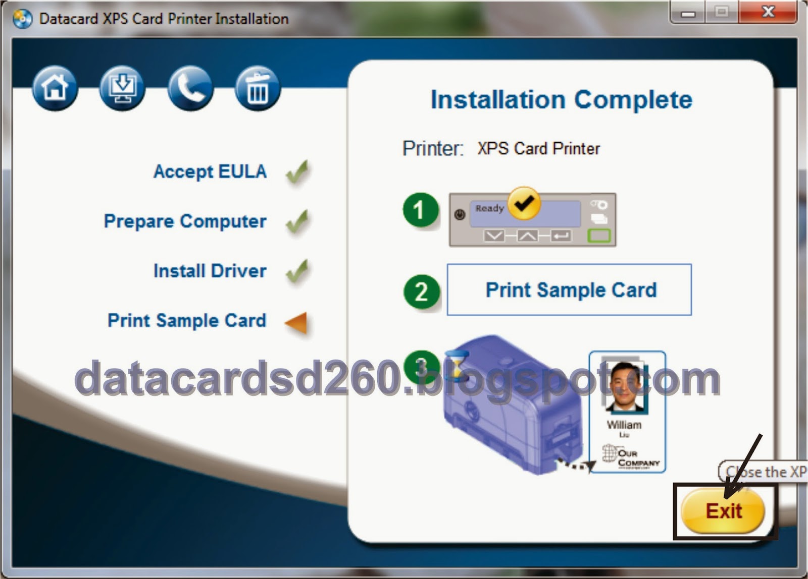 Datacard SD260 Installasi Printer Datacard SD260