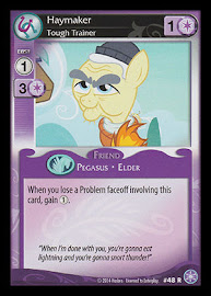 My Little Pony Haymaker, Tough Trainer The Crystal Games CCG Card