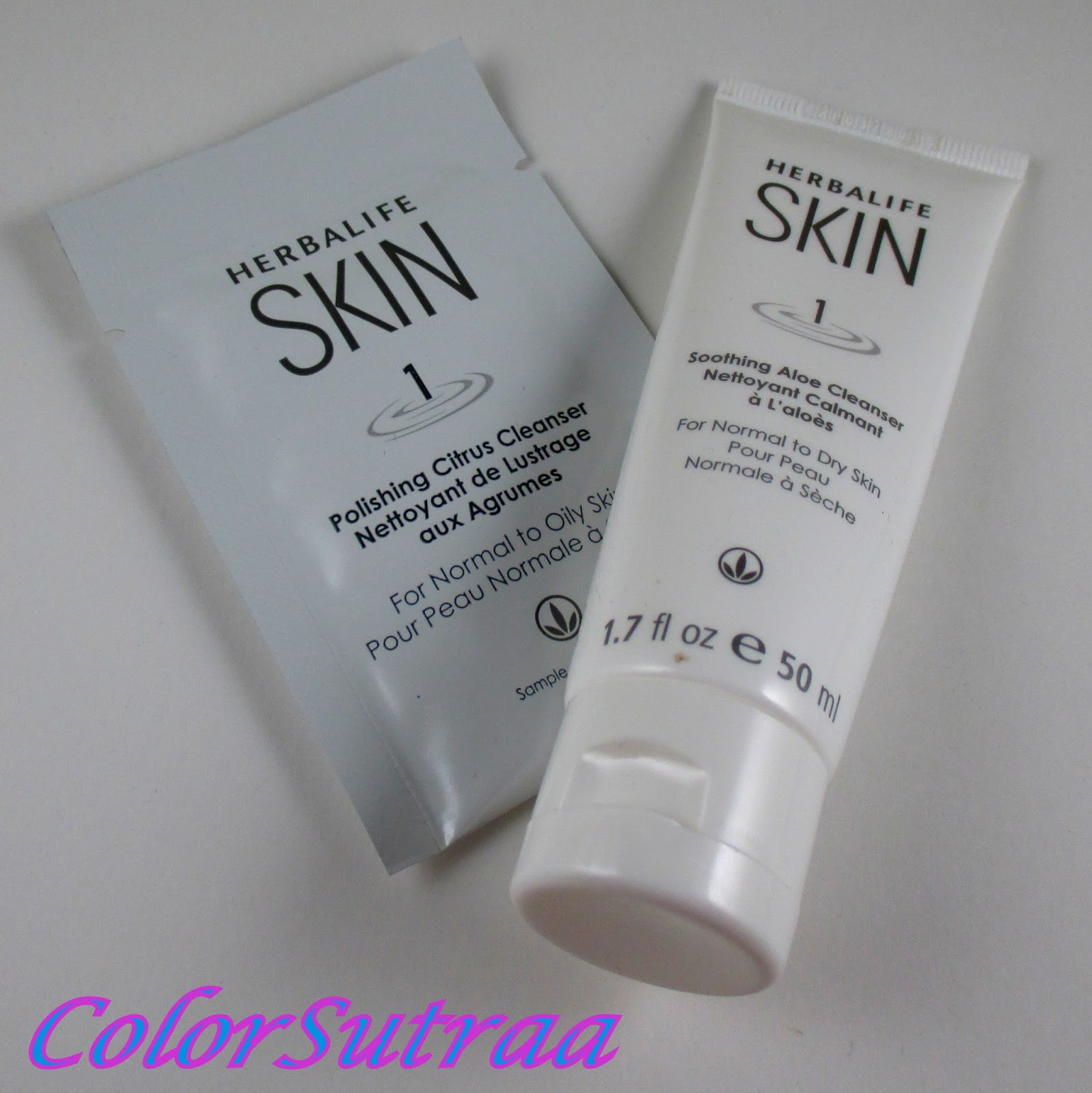 HERBALIFE Skin 7 day trial A review ColorSutraa