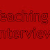 Teaching Interview