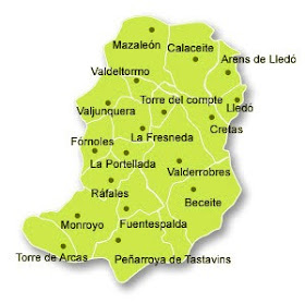 Municipios del Matarraña