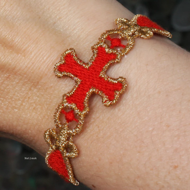 Bracelet Croix des templiers Missiu