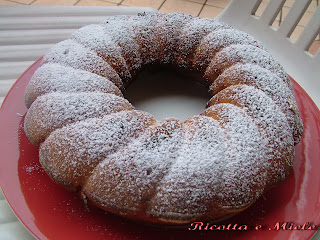 ciambella soffice bicolore/ rosca suave bicolor