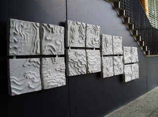 desain Concrete GRC relief motif gelombang di Selandia Baru desain Concrete GRC relief motif gelombang di Selandia Baru