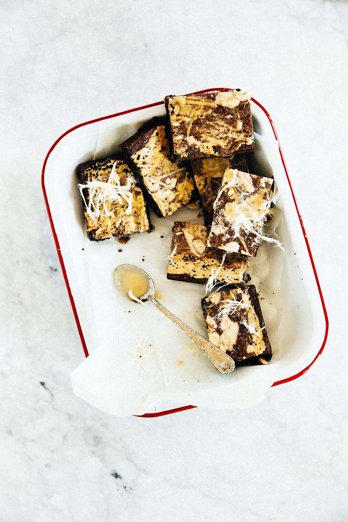 tahini and halva floss brownies hummingbird high a desserts and