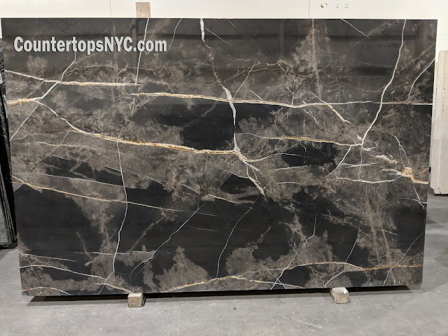 Bronze Fantasy polished marble slabs NYC