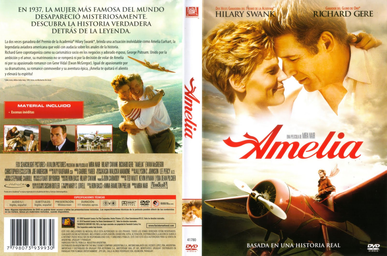 Peliculas en dvd Amelia