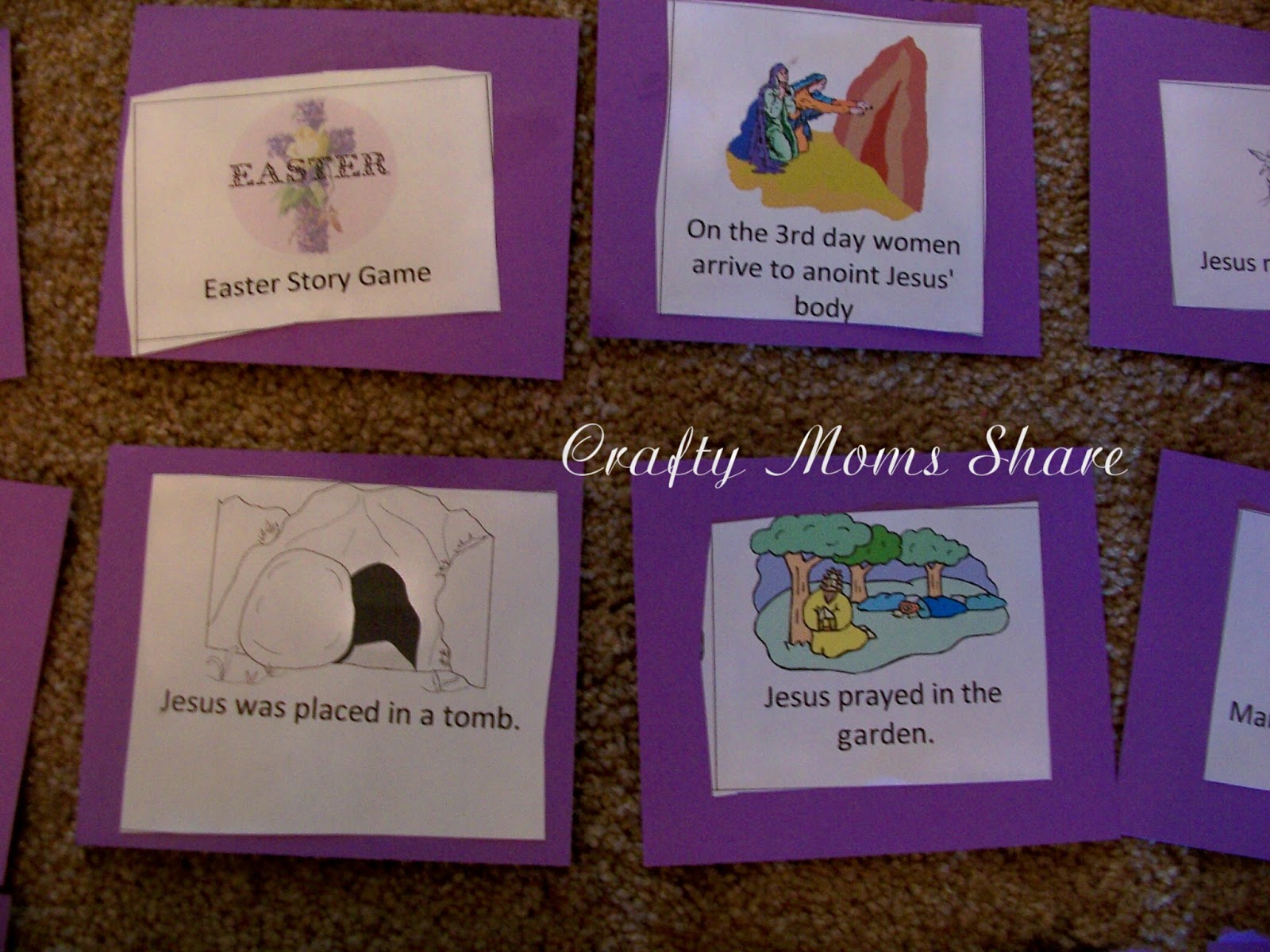 Crafty Moms Share: Easter and Spring Match Games & More!