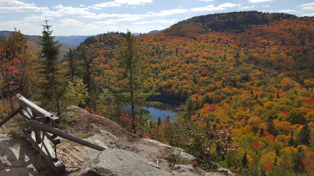 Point de vue à partir du mont Brassard
