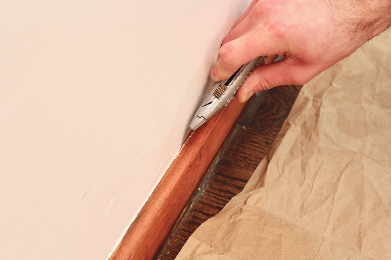 How to Remove Wall Trim | Sarah & Nick
