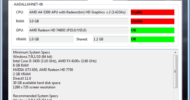 aadallah blogger: PES 2018 vs AMD A4-5300 APU with Radeon(tm) HD ...