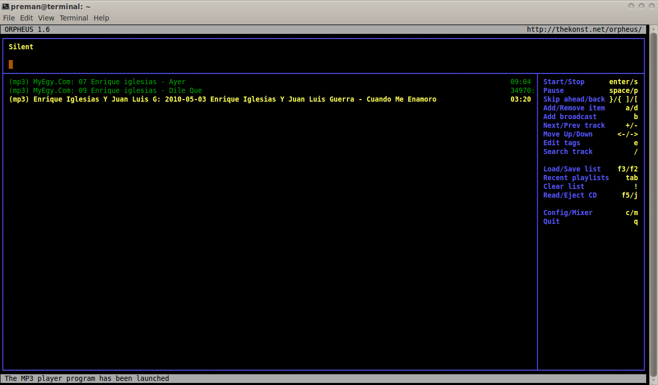 5 MP3 Player Berbasis Terminal/Console Terbaik di Ubuntu