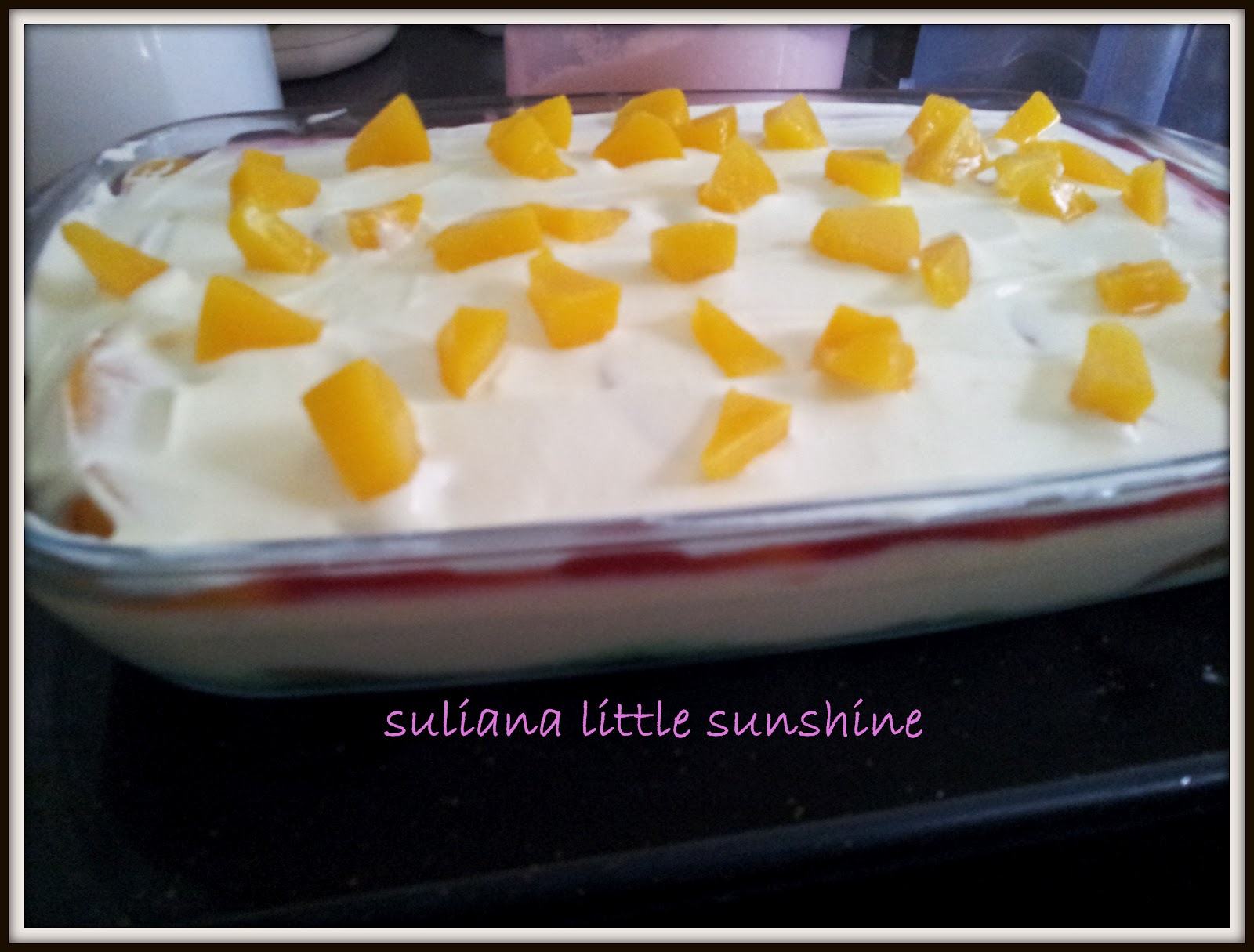 Resepi Puding Fresh Fruit Hirup B