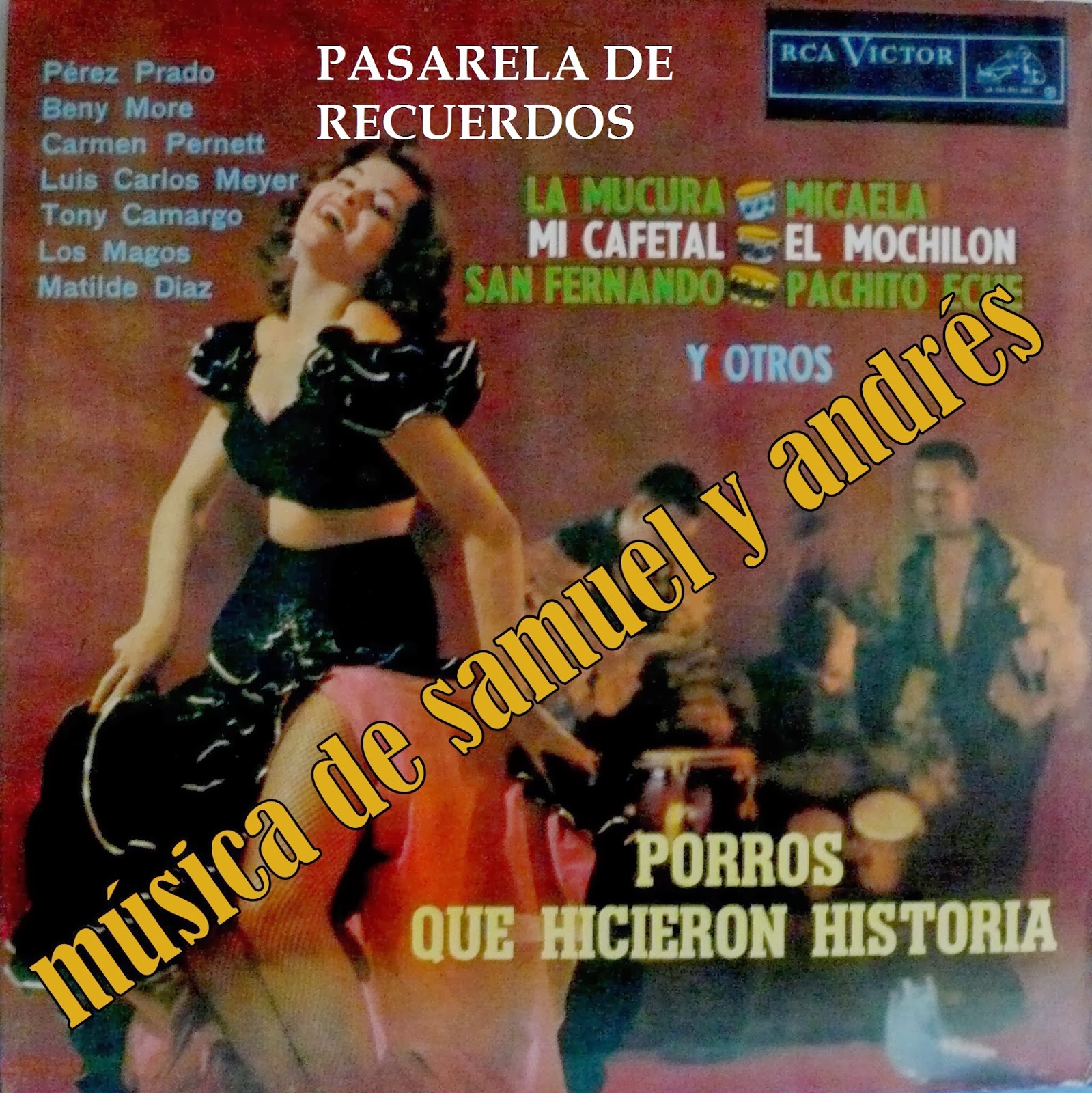 Melodias De Colombia Lp Porros Que Hicieron Historia